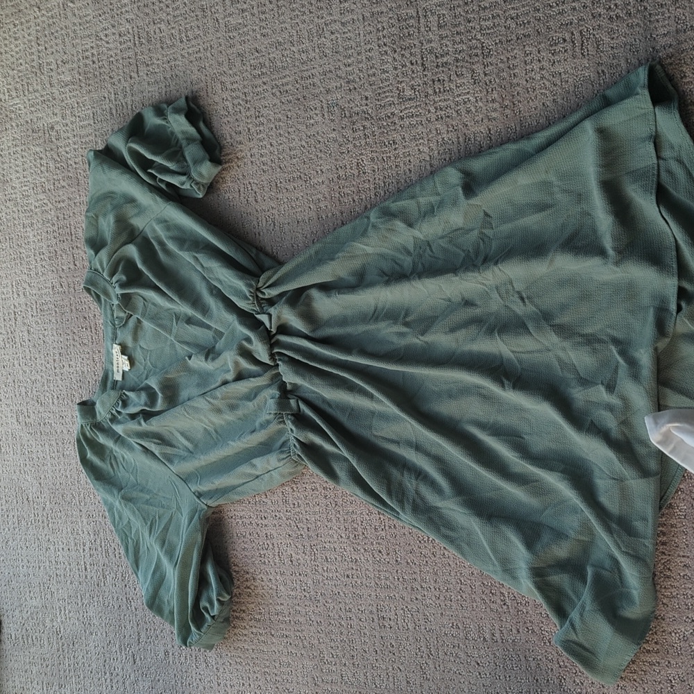 Green dress